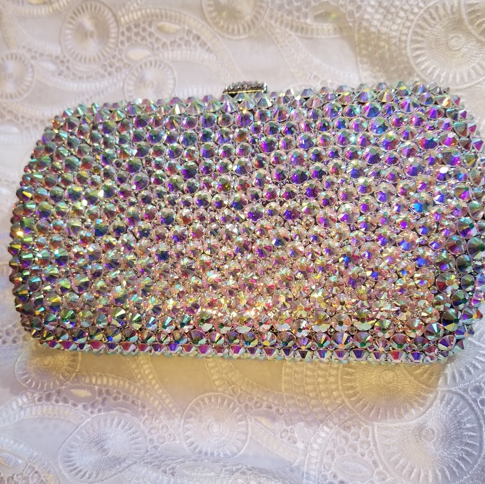 Authentic Rhinestones clutch